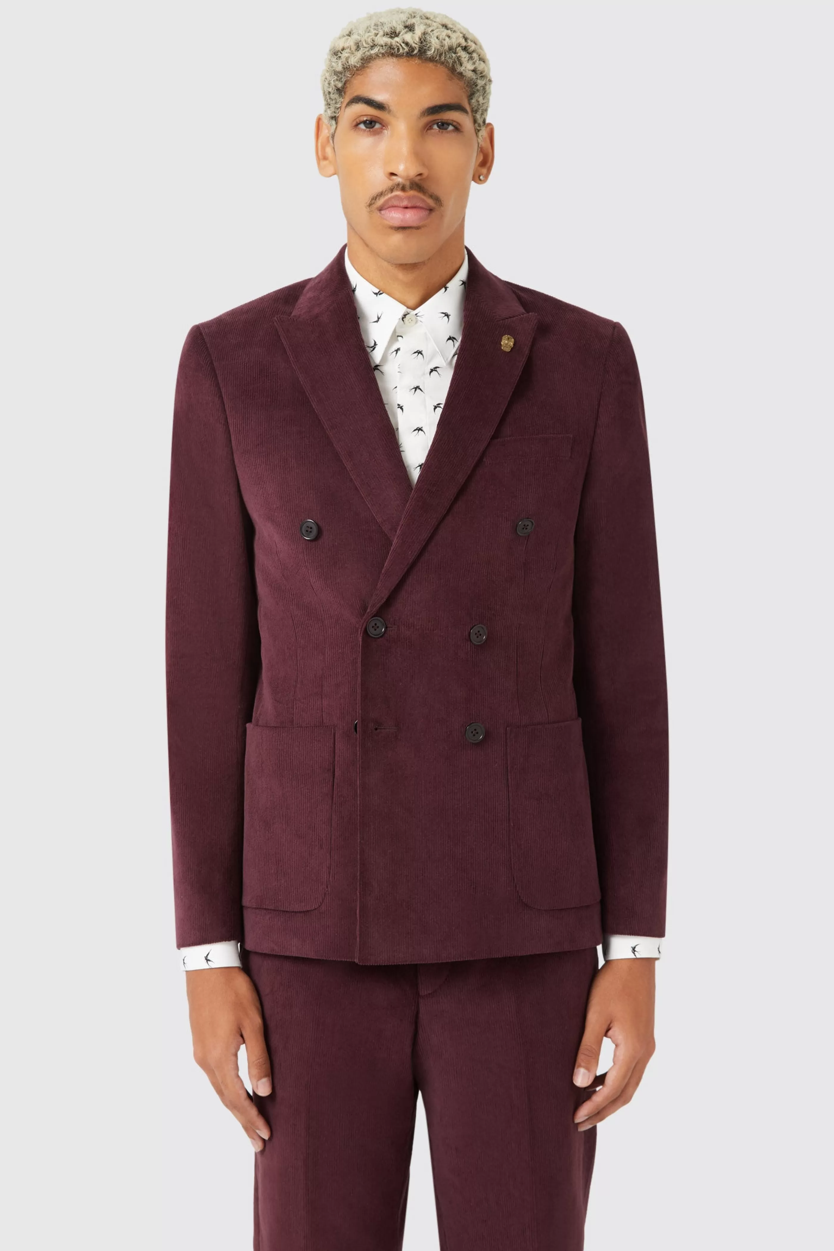 Dunmore Wine Cord Jacket TT X AM | Twisted Tailor Cheap
