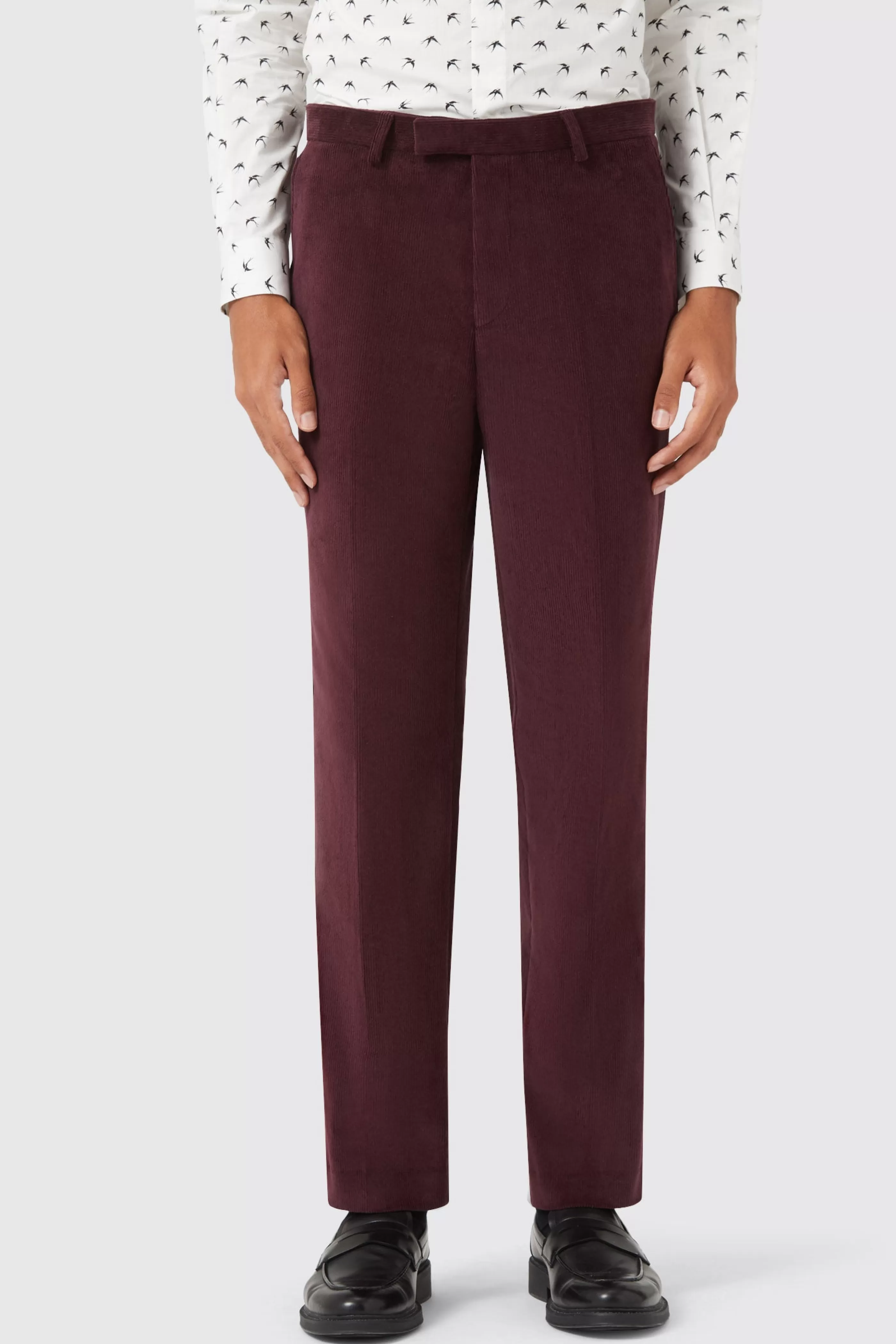 Dunmore Wine Cord Trouser TT X AM | Twisted Tailor Flash Sale